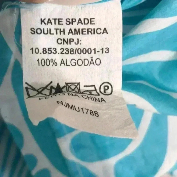 Kate Spade Maricel Button Front Mini Dress NWT Size 8 - Picture 7 of 7